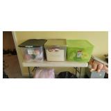3 Totes of Decorations