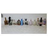 11 Vintage Jim Beam Collector's Decanters