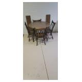Table and 4 Chairs