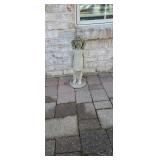 Cement Yard Art Girl