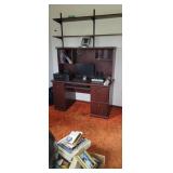Mahogany Desk, Office Supplies
