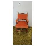 Oak Victorian Side Chair