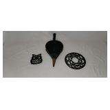 Cast Iron Trivets, Bellows