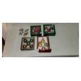 Hand Painted Glass Ornaments