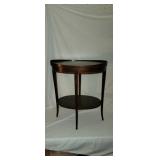 Mersman Mahogany Inlaid Antique Side Table