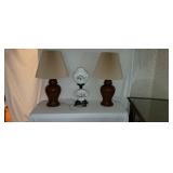 HP GWTW Lamp, 2 Decorative Lamps
