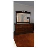 Mahogany Dresser with Mirror