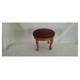 Wood Upholstered Foot Stool