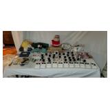 Large Assortment of New Thread, Needles, Ribbon