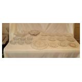 Patterned and Pressed Glass Dishes