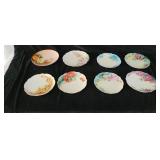 8 Hand Painted Plates