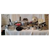 Assortment of Pots and Pans