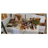 Vintage Flash Lights, Tools and Electrical