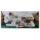 Atlases and Vintage Record Albums