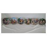 6 Danbury Mint Hummel Porcelain Plates
