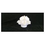 Fenton Hobnail Milk Glass Epergne