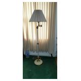 Brass Swivel Floor Lamp