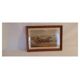 Currier & Ives Print