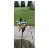 Owl Yard Art Spinner