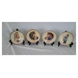 4 Goebel Hummel Porcelain Collector's Plates