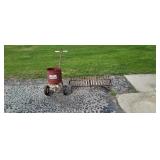 Craftsman Seed Spreader, Cast Iron Grate