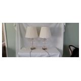 Nathan Lagin Co. Hand Blown Glass Lamps