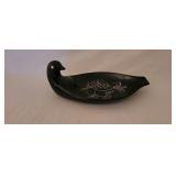 Hand Painted Ceramic Bird Tray