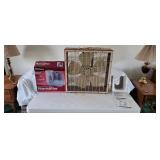Vintage Metal Fan, Humidifier, Bread Slicer