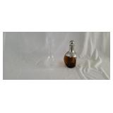 Amber and Crystal Decanters
