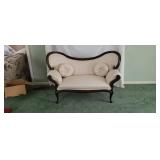 Fancy Mahogany Settee