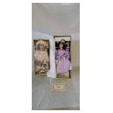 2 Seymor Mann Porcelain Dolls