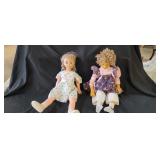 2 Vintage Vinyl Dolls