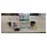 NIB Vibrating Foot Spa, Glassware and Collectibles