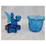 LE Smith Glass Candle Holder, Kemple Spooner