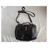 Perlina New York Black Leather Purse