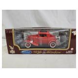 Road Legends Ford 1932 3 Window Die Cast Car