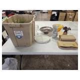 Tote, Art Glass, Household