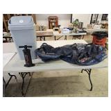 2 Toledo Mud Hens Ball Bags, Air Pump, Trash Can