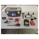 Drill Bits, Hand Drills, Tool Box, Tools, Light
