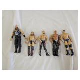 5 WWE Wrestling Action Figures