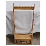 Fishing Rod Wall Hanging Rack