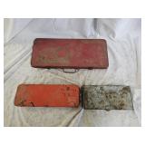 Assortment of Tools, 3 Metal Boxes