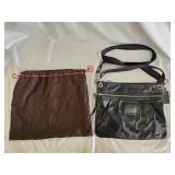 Coach Poppy Black Leather Purse