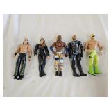 5 WWE Wrestling Action Figures