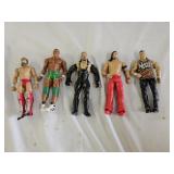 5 WWE Wrestling Action Figures