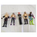 5 WWE Wrestling Action Figures
