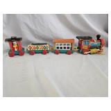 Vintage 1960s Fisher Price Huffy Puffy Toy Train