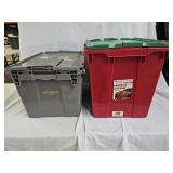 2 Heavy Duty Totes