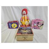 Collectible Lunch Boxes, McDonald's Plush Toy