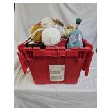 Heavy Duty Tote Full of Yarn